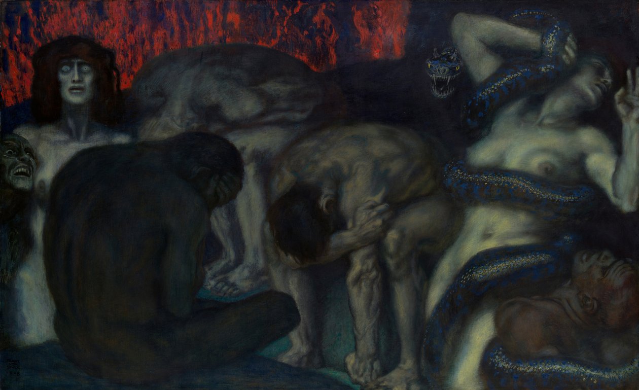 Inferno da Franz von Stuck