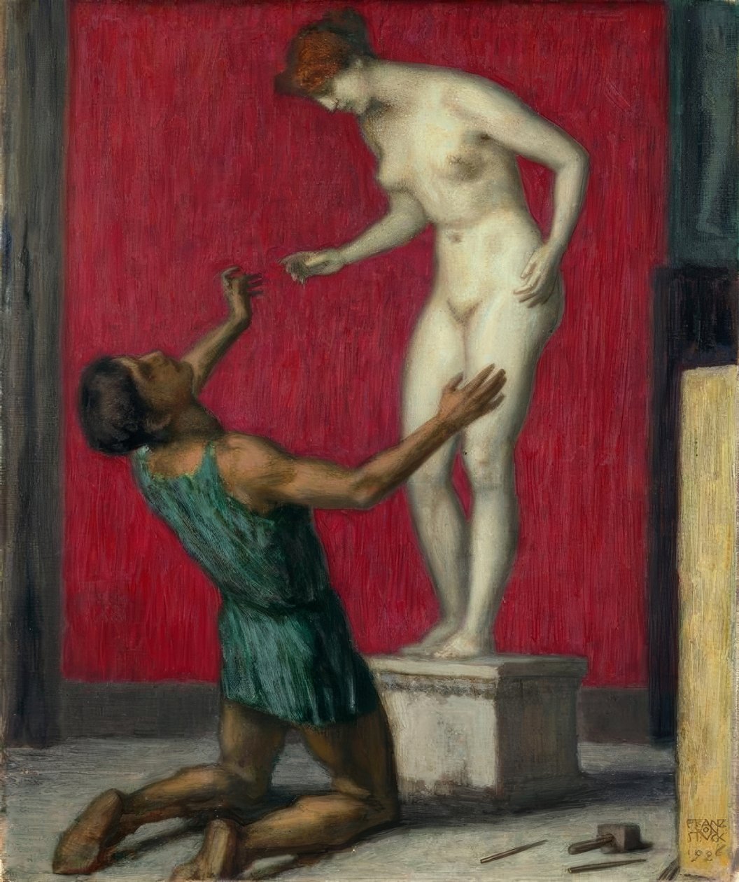 Pigmalione da Franz von Stuck
