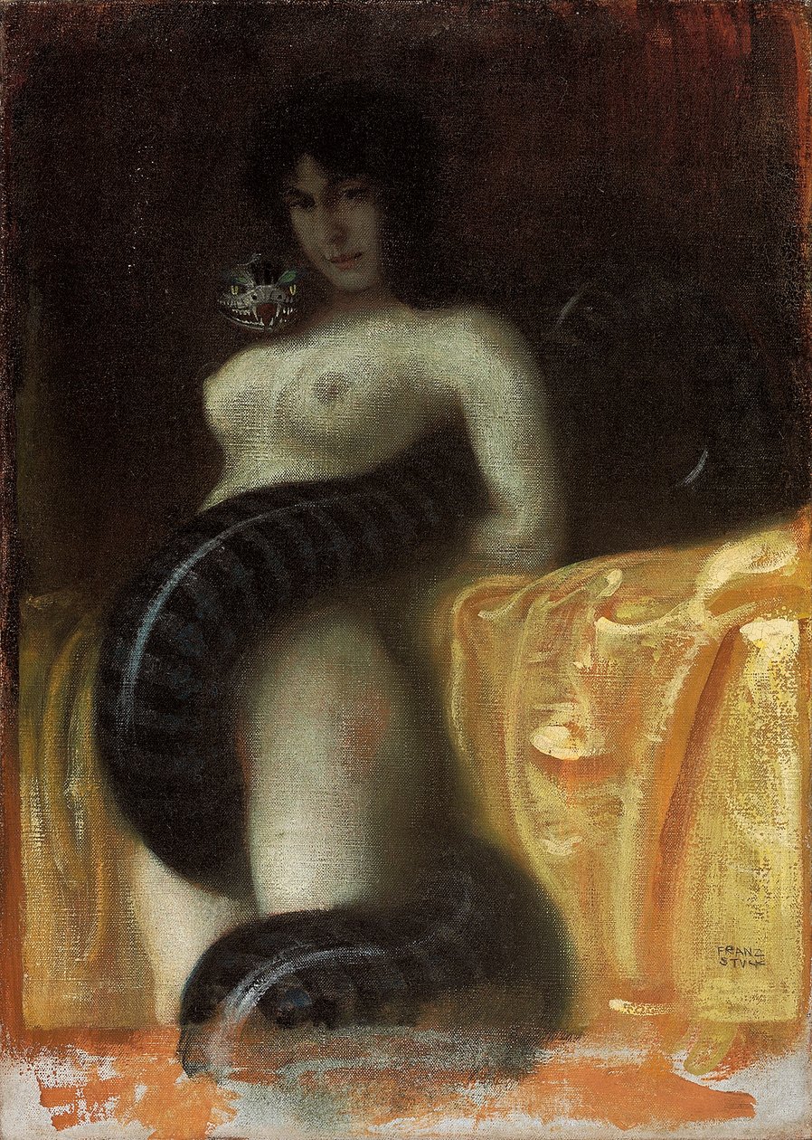 Sensualità, c.1891 da Franz von Stuck