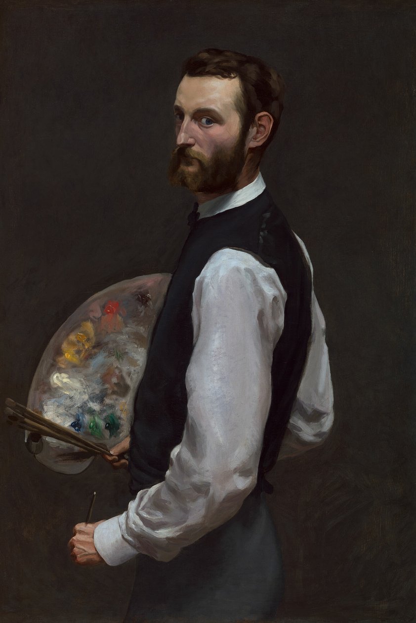 Autoritratto da Frédéric Bazille