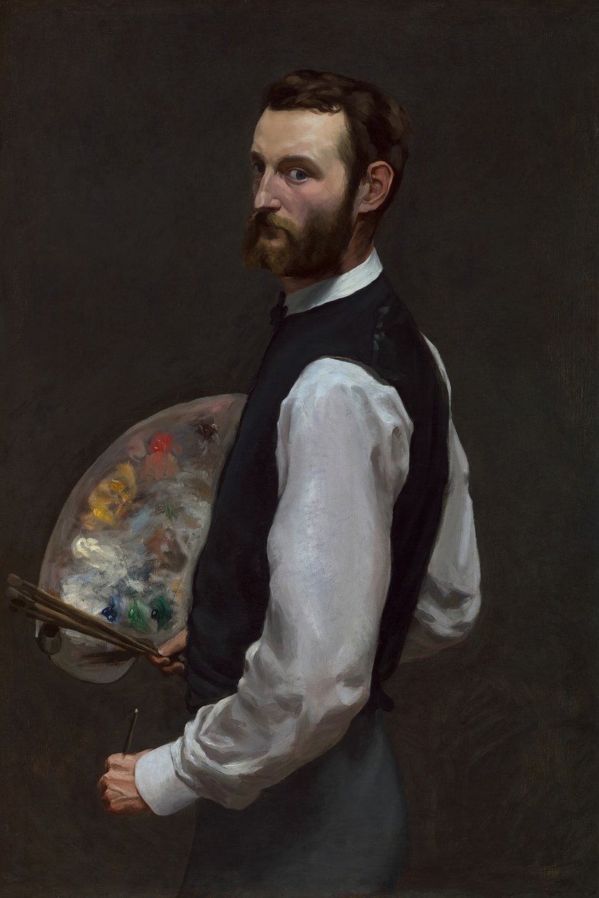 Autoritratto, 1865-66 da Frédéric Bazille
