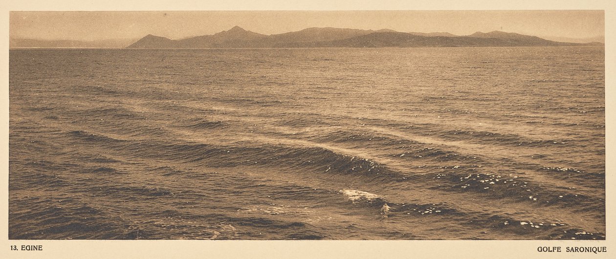 Egina. Golfo Saronico da Frédéric Boissonnas