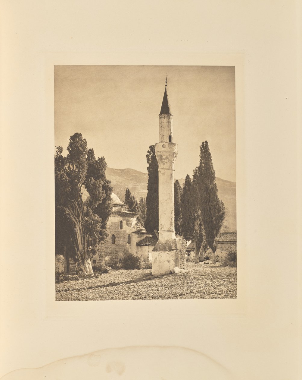 La moschea di Baba in Tessaglia da Frédéric Boissonnas