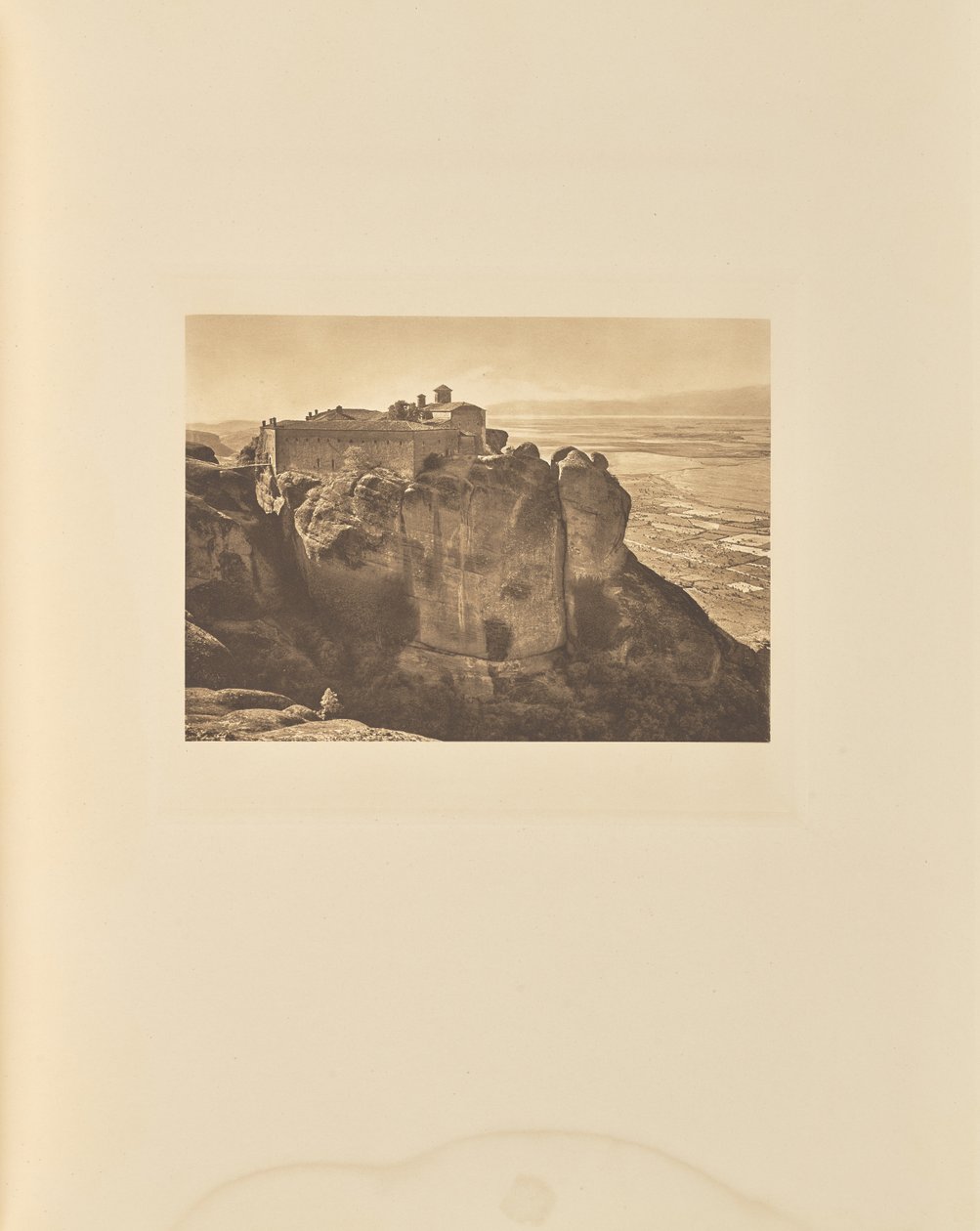 Il convento di Santo Stefano a Meteora da Frédéric Boissonnas