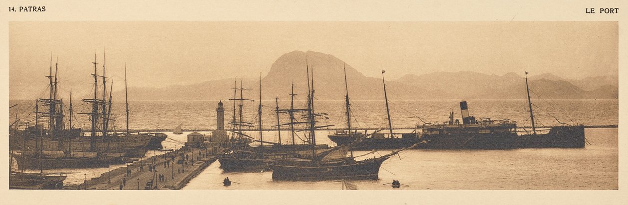 Patrasso. Il porto da Frédéric Boissonnas