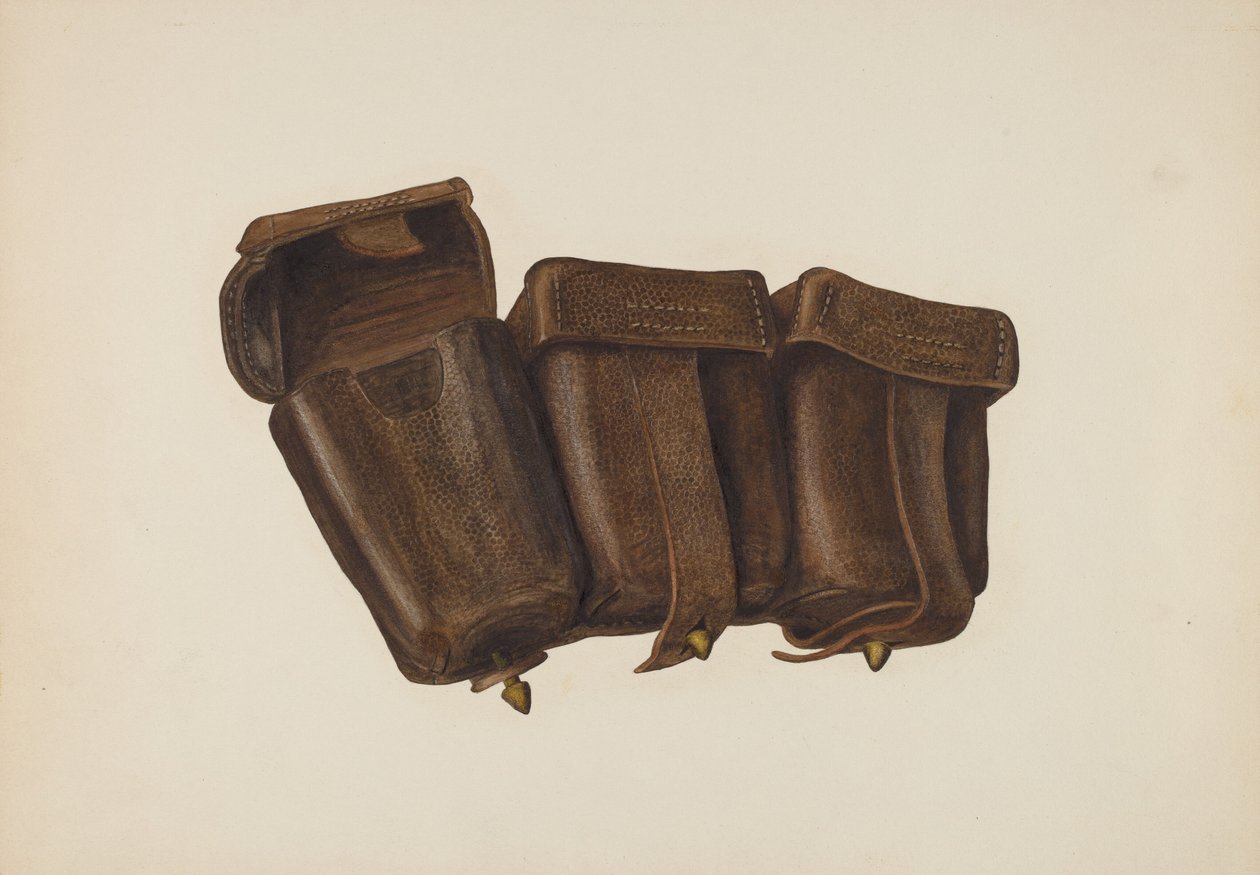 Astuccio di Cuoio per Cartucce da Fred Hassebrock