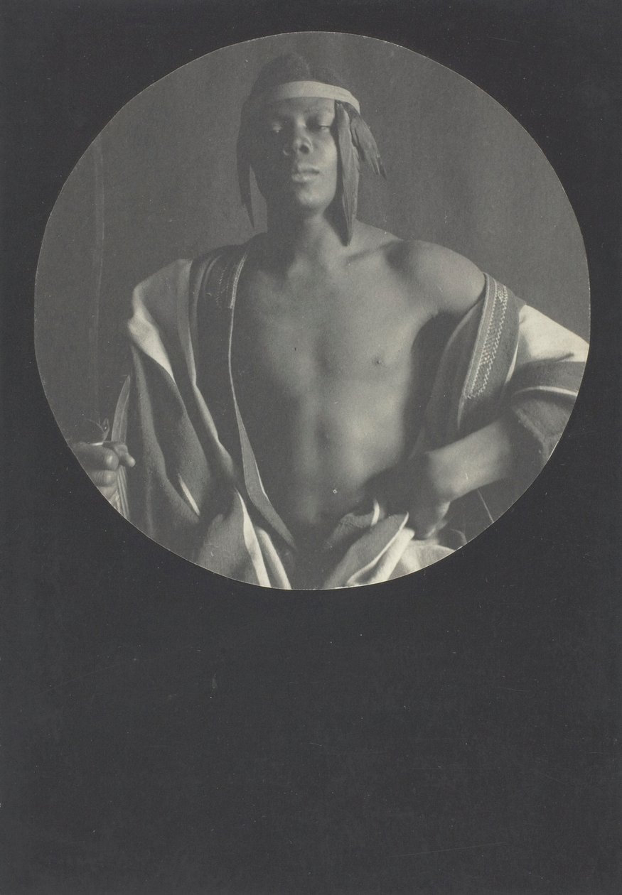 Monarca etiope, 1897, stampato c. 1902 da Fred Holland Day