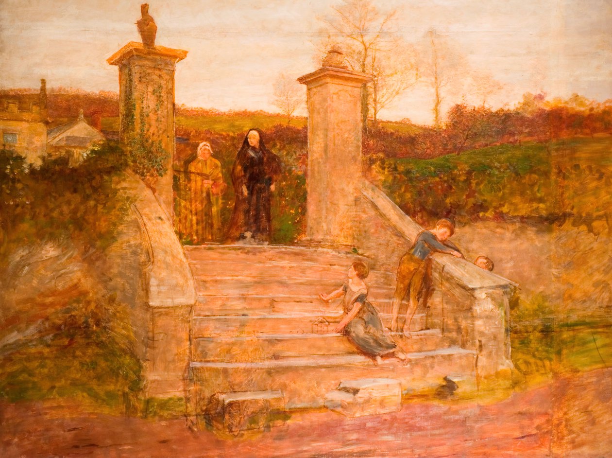 Il vecchio cancello, 1868 da Fred Walker