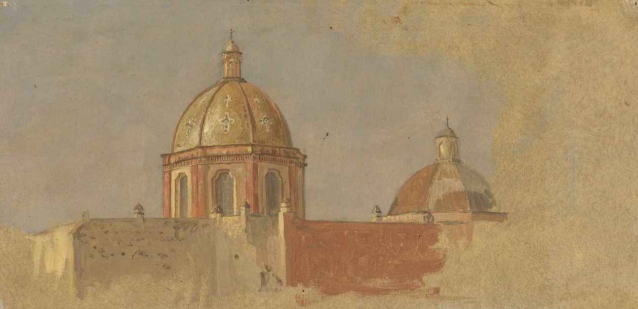 Colombia o Ecuador, tetti di chiese da Frederic Edwin Church