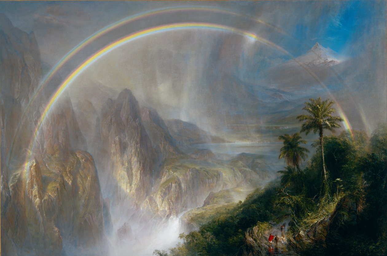 Stagione delle piogge nei tropici da Frederic Edwin Church