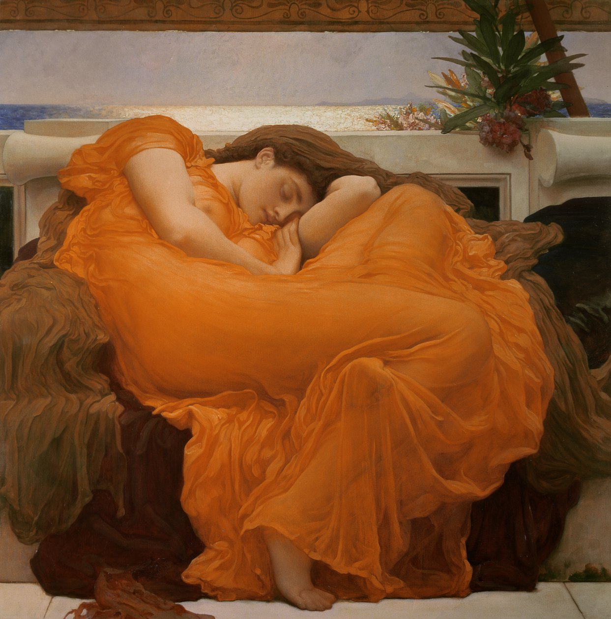 Giugno fiammeggiante, c.1895 da Frederic Leighton