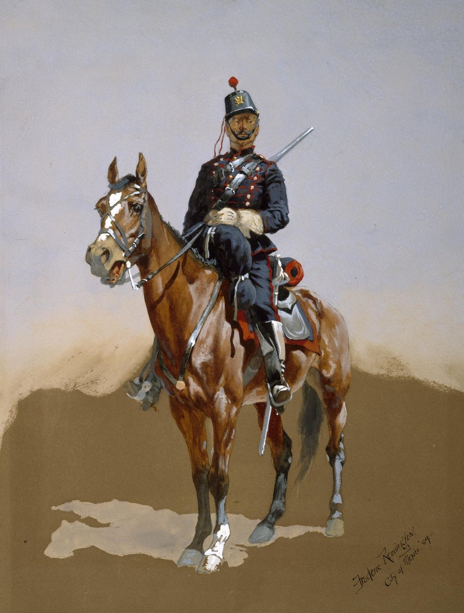 Il Gendarme da Frederic Remington