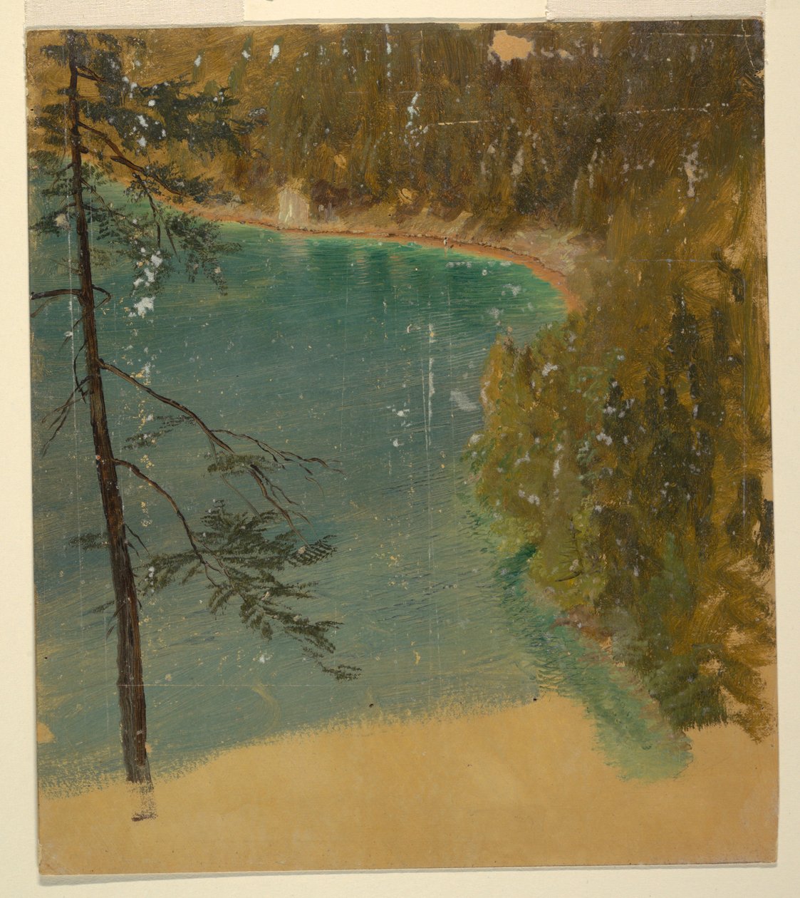 Lago alpino (Baviera o Svizzera) da Frederic Edwin Church