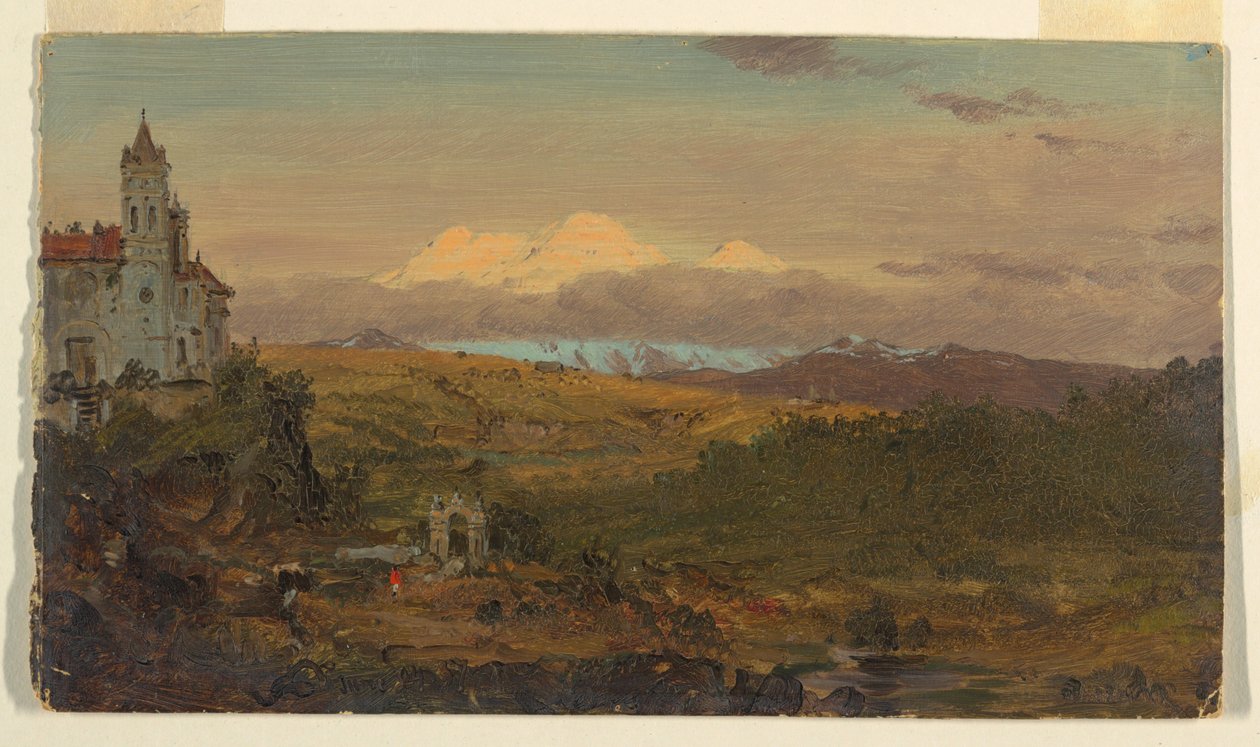 Cattedrale, Chillo, Ecuador da Frederic Edwin Church