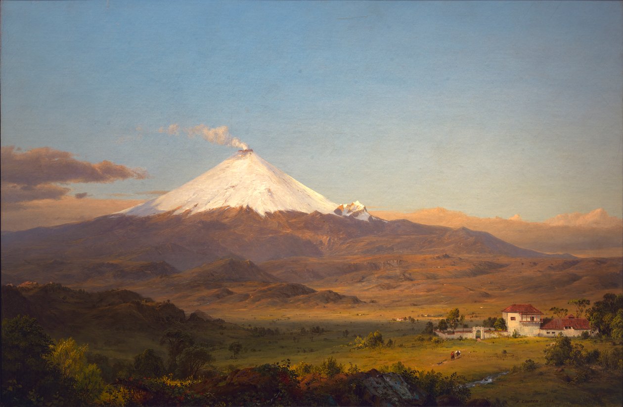 Cotopaxi, 1855 da Frederic Edwin Church