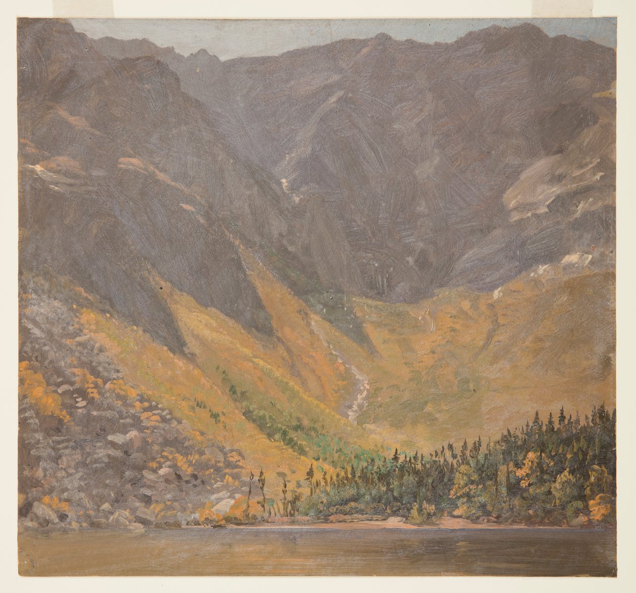 Grande Bacino, Monte Katahdin, Maine da Frederic Edwin Church