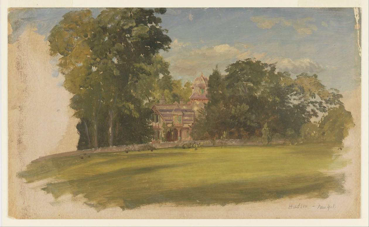 Casa a Hudson, New York da Frederic Edwin Church