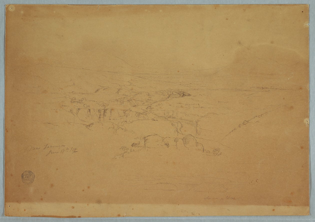 Paesaggio, vicino a Tacunga, Ecuador da Frederic Edwin Church