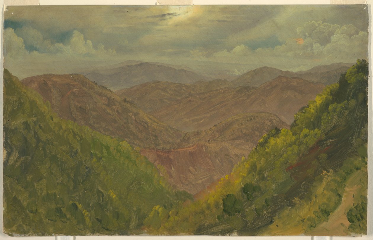 Paesaggio in Giamaica da Frederic Edwin Church