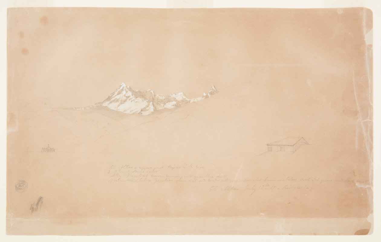 Monte Altare, Ecuador da Frederic Edwin Church
