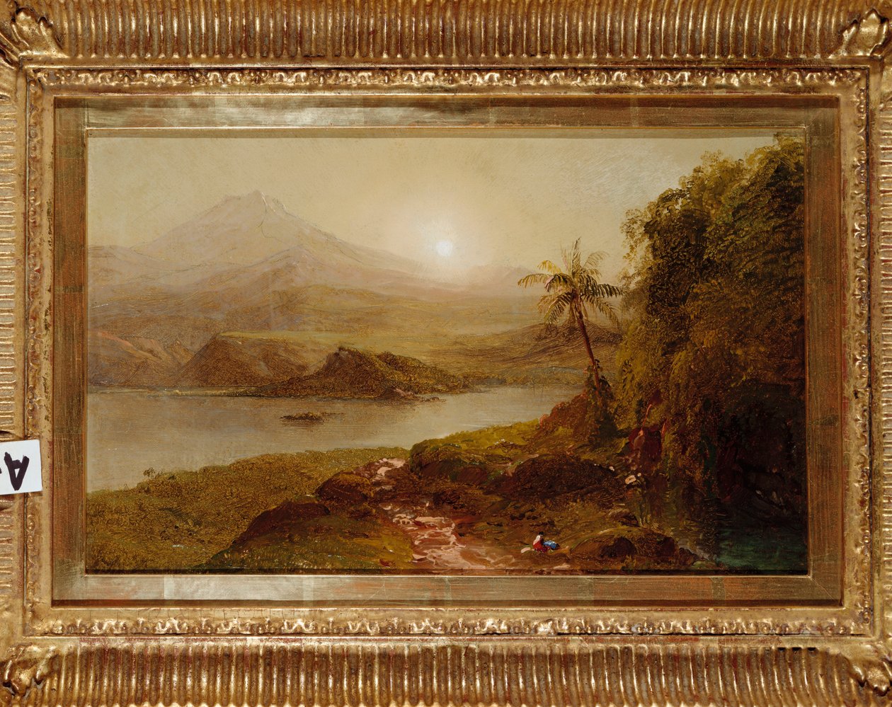 Paesaggio montano da Frederic Edwin Church