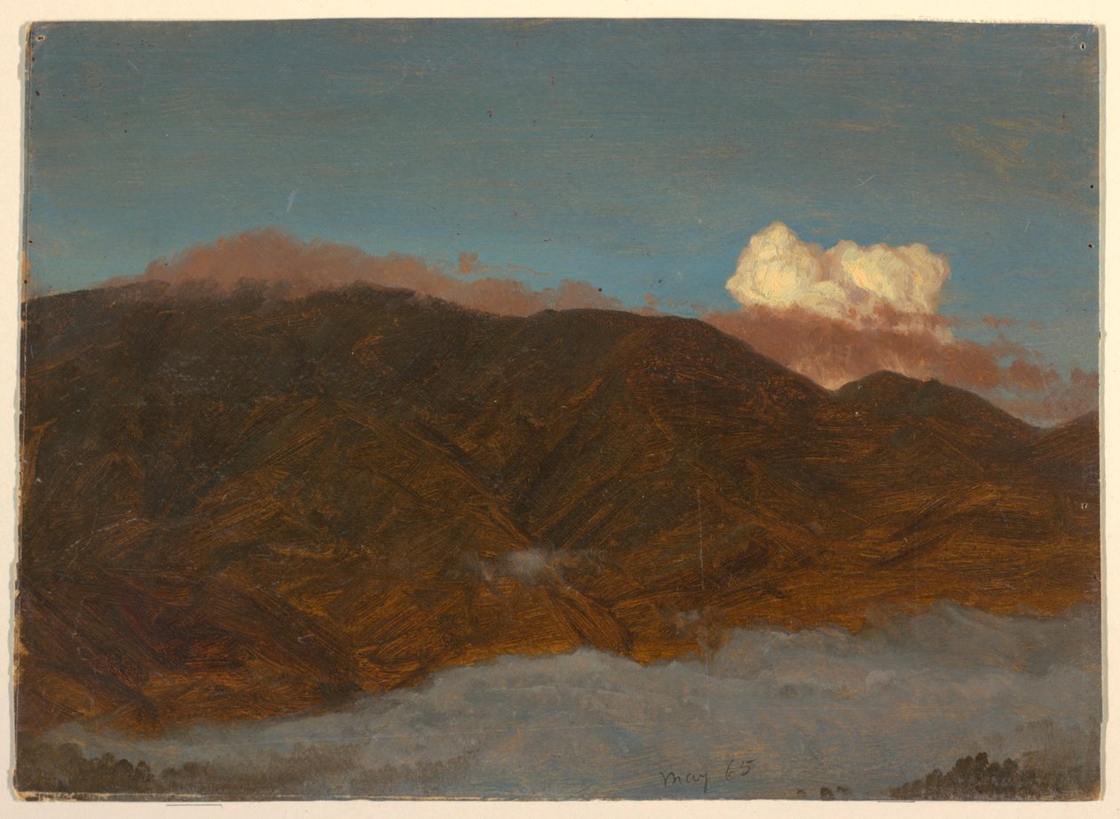 Paesaggio montuoso da Frederic Edwin Church