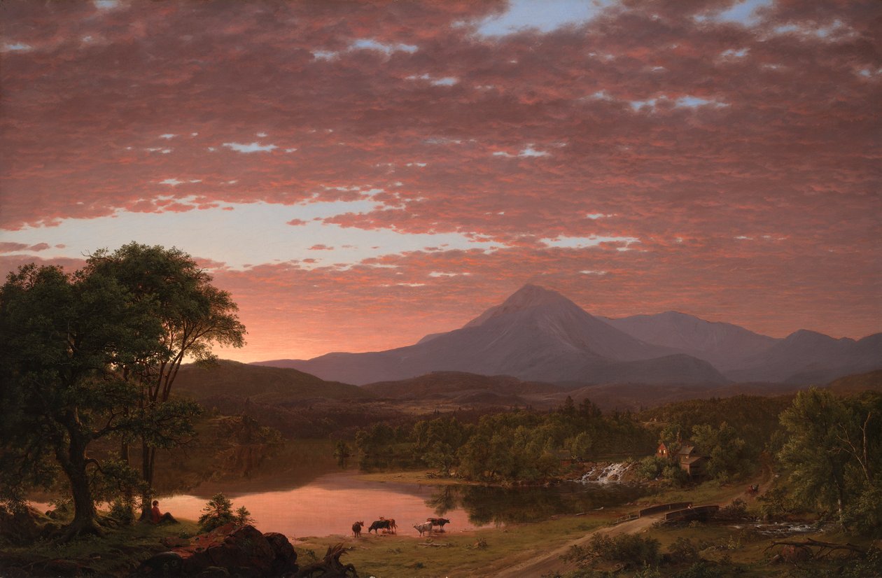 Monte Ktaadn da Frederic Edwin Church