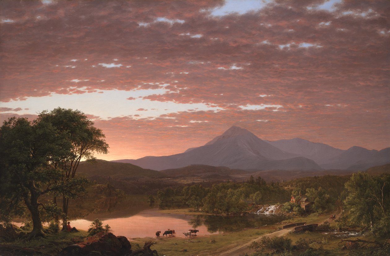 Monte Ktaadn, 1853 da Frederic Edwin Church