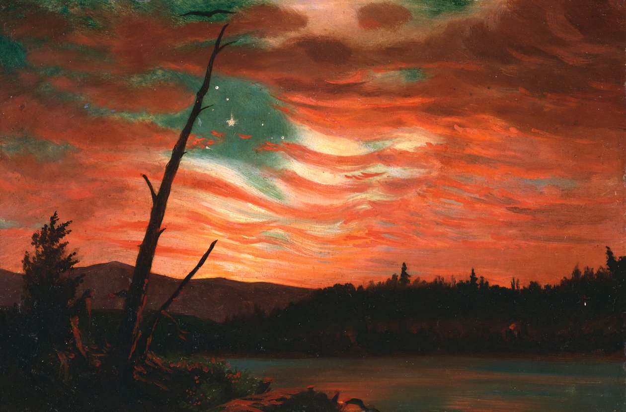 Il nostro stendardo nel cielo da Frederic Edwin Church
