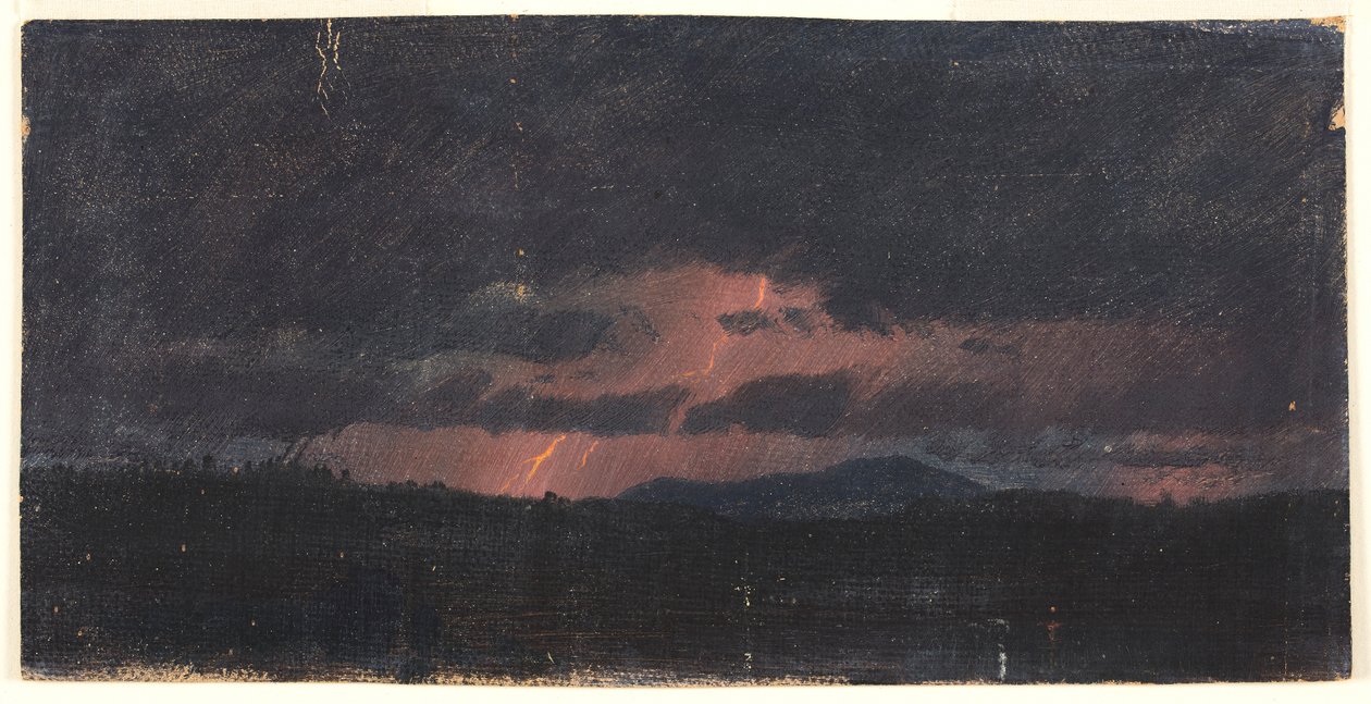 Tempesta sulla valle dell