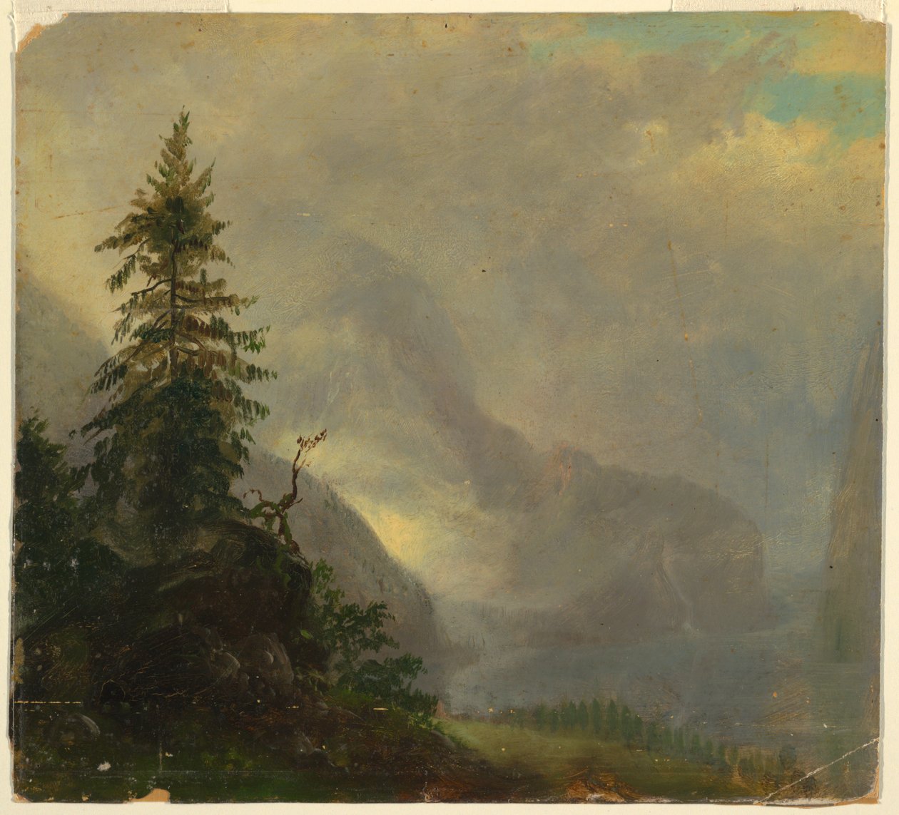 Il Koenigsee, vicino a Berchtesgaden, Baviera da Frederic Edwin Church