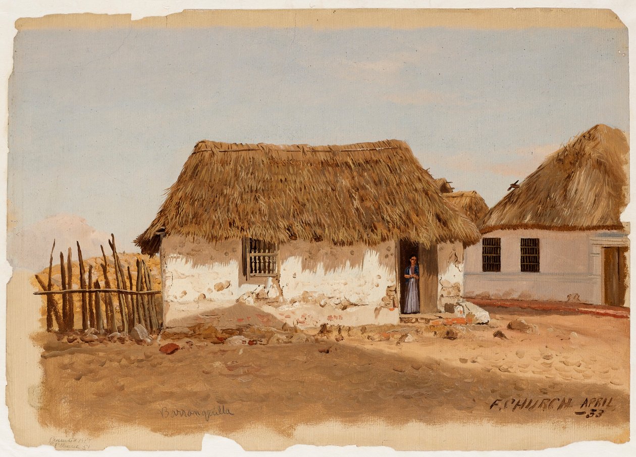 Due Case a Barranquilla, Colombia da Frederic Edwin Church