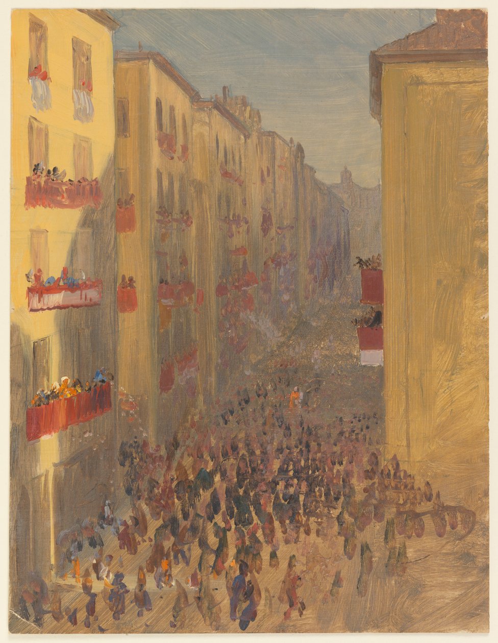 Veduta di Beirut (?) da Frederic Edwin Church