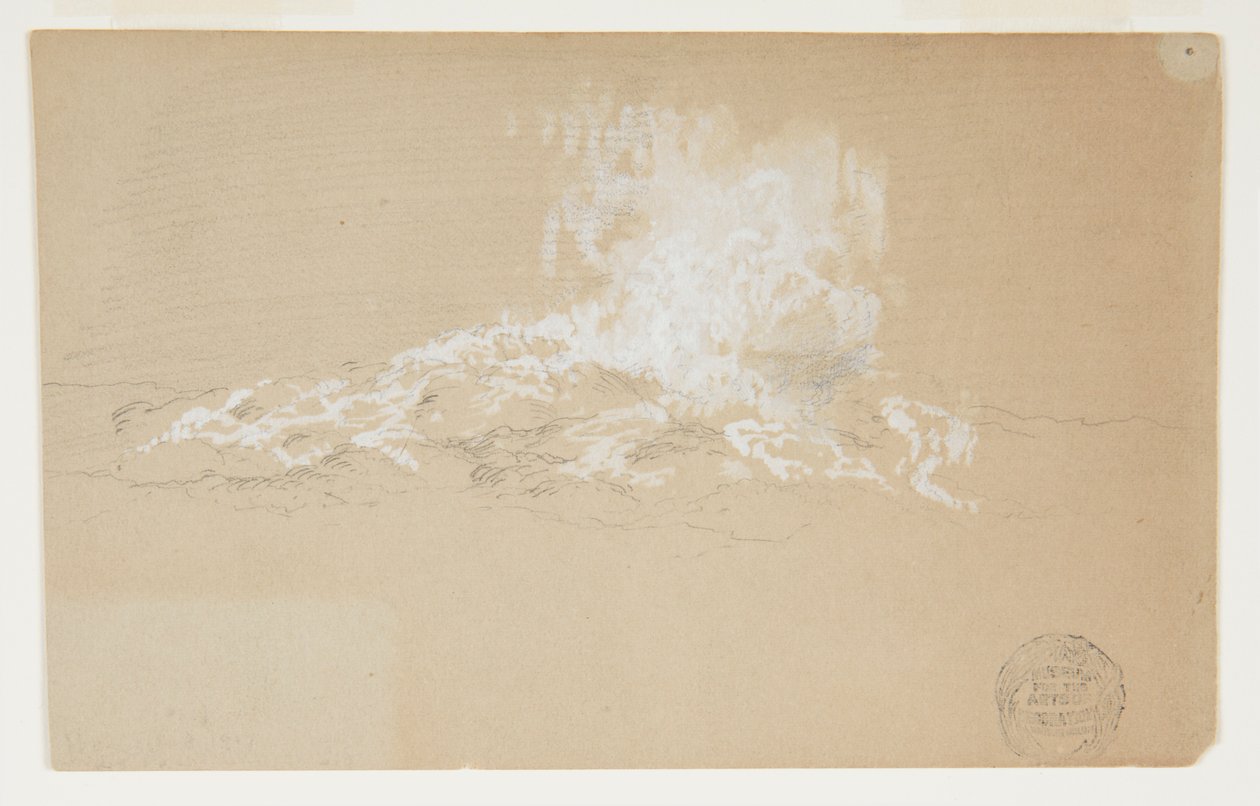 Onde che si infrangono contro le rocce da Frederic Edwin Church