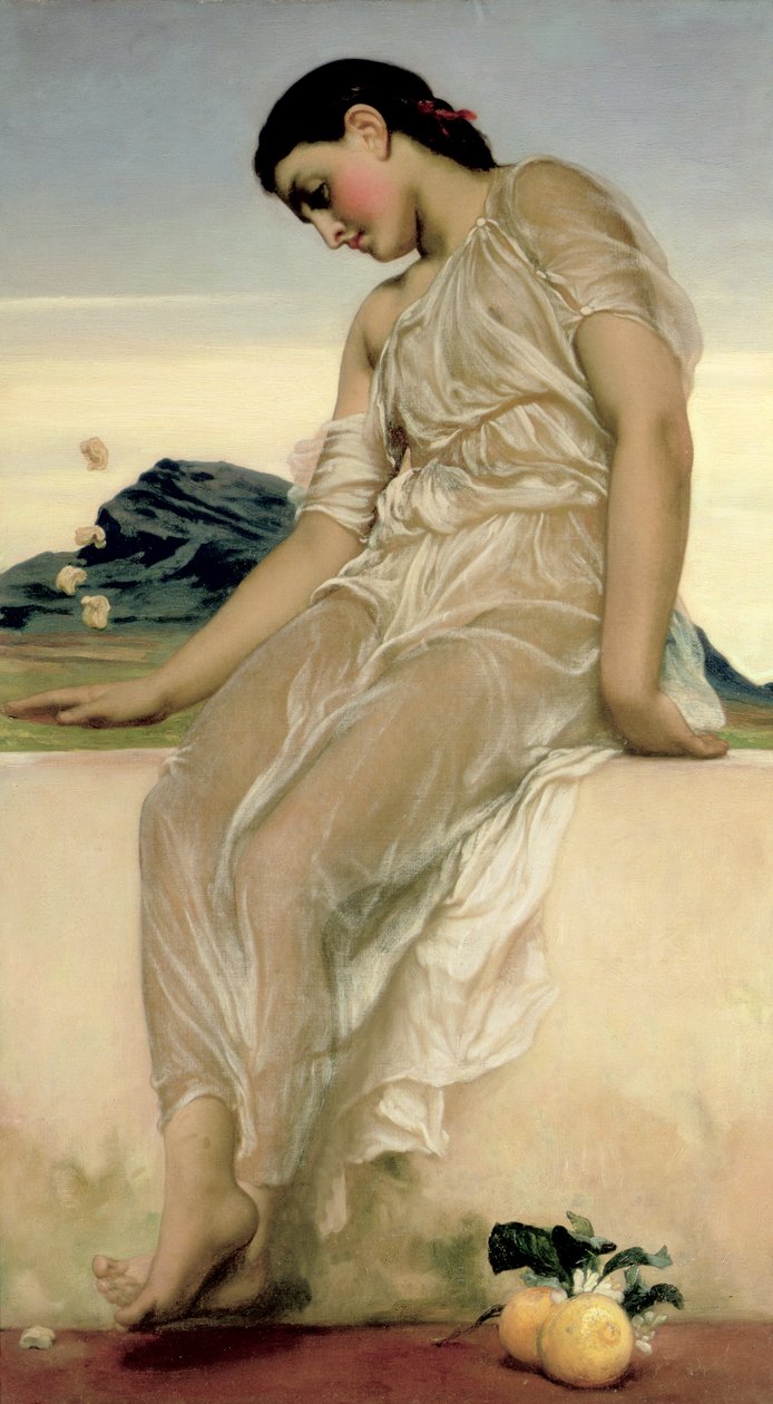 Gioco dei dadi, 1867 da Frederic Leighton