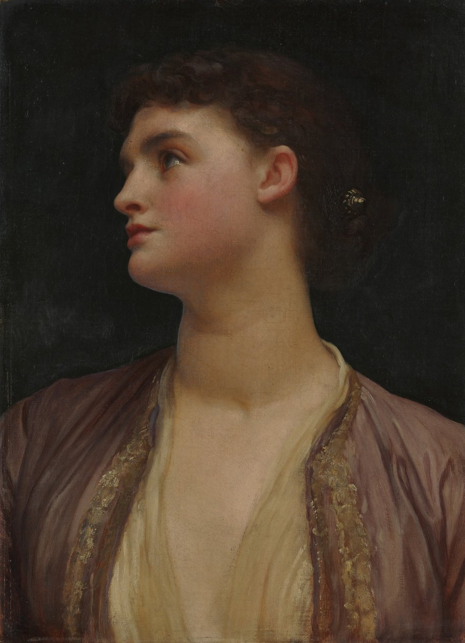 Lucia, probabilmente fine anni 1870 da Frederic Leighton