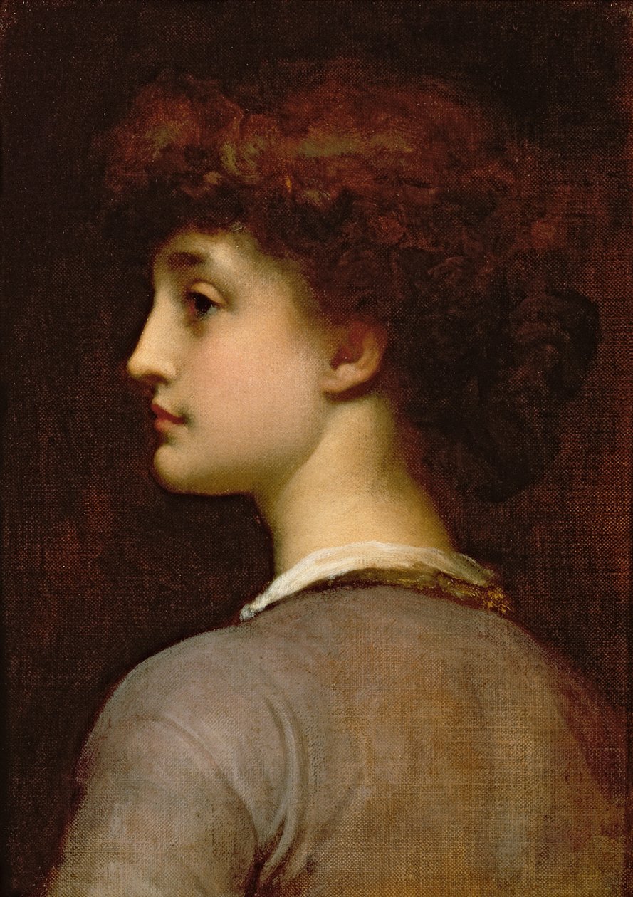 Ritratto di una giovane ragazza da Frederic Leighton