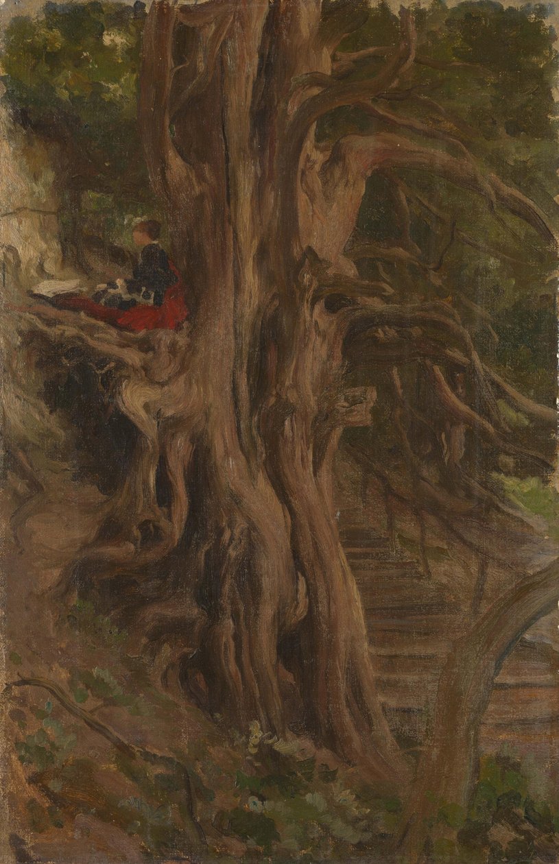 Alberi a Cliveden da Frederic Leighton 1st Baron Leighton