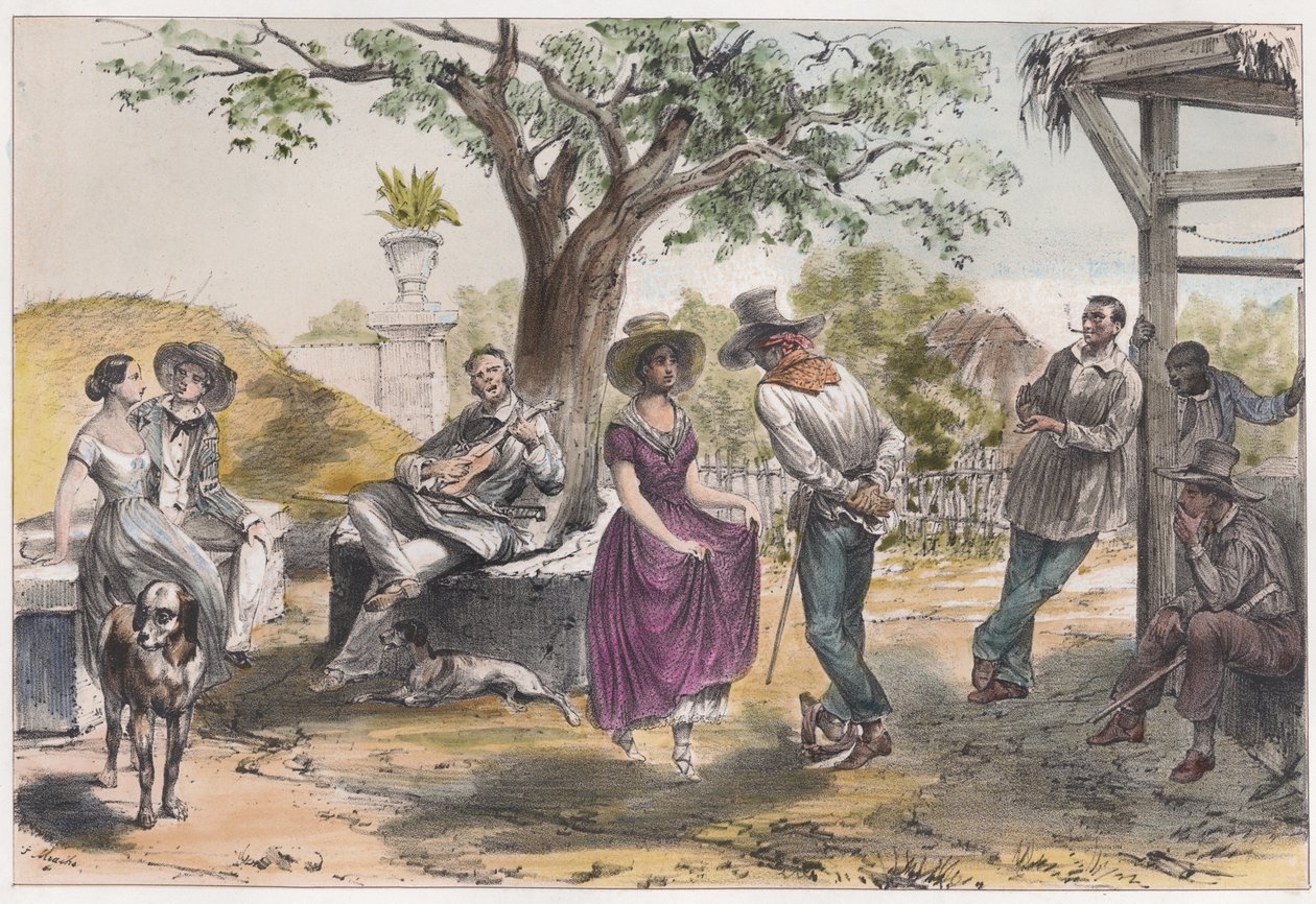 Lo zapateado (ritagliato) da Frederic Mialhe