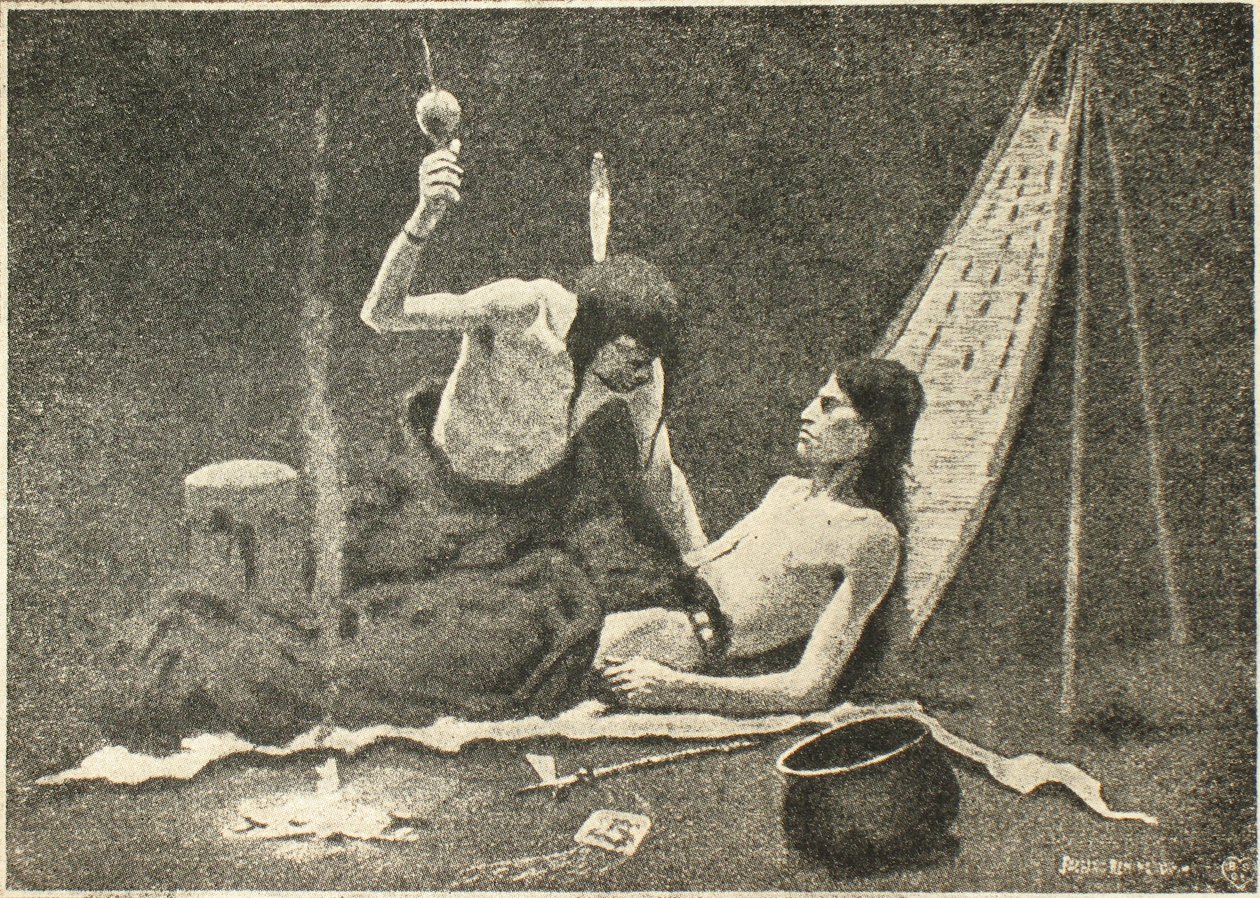 12 Cap. 15 Fratello mio, alzati, riempiti di forza. da Frederic Remington