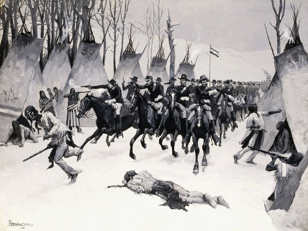 Battaglia di Washita da Frederic Remington
