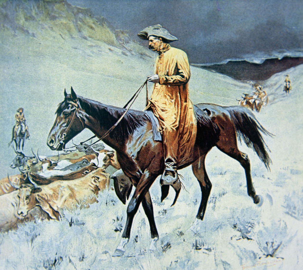 Sul sentiero da Frederic Remington