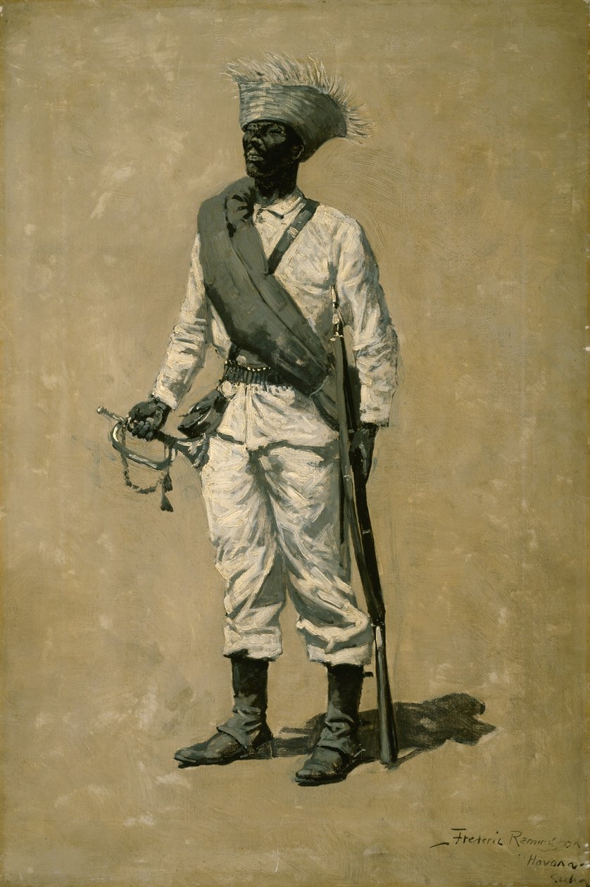Uno degli uomini di Gomez da Frederic Remington