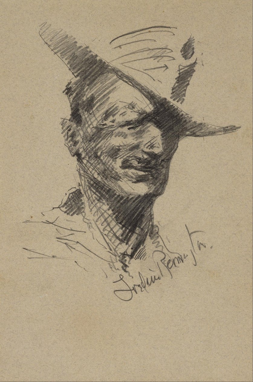 Autoritratto da Frederic Remington