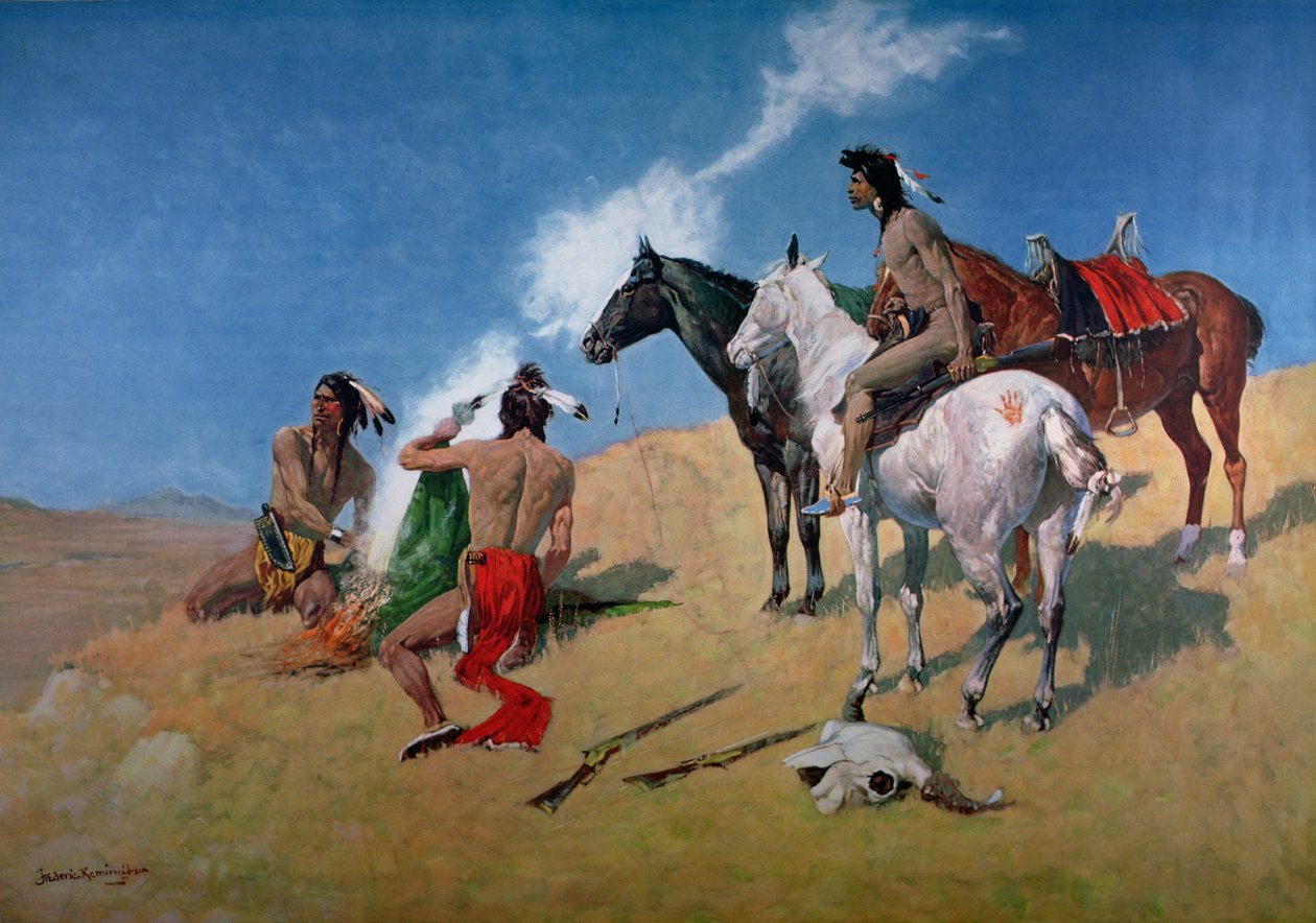 Segnali di fumo da Frederic Remington