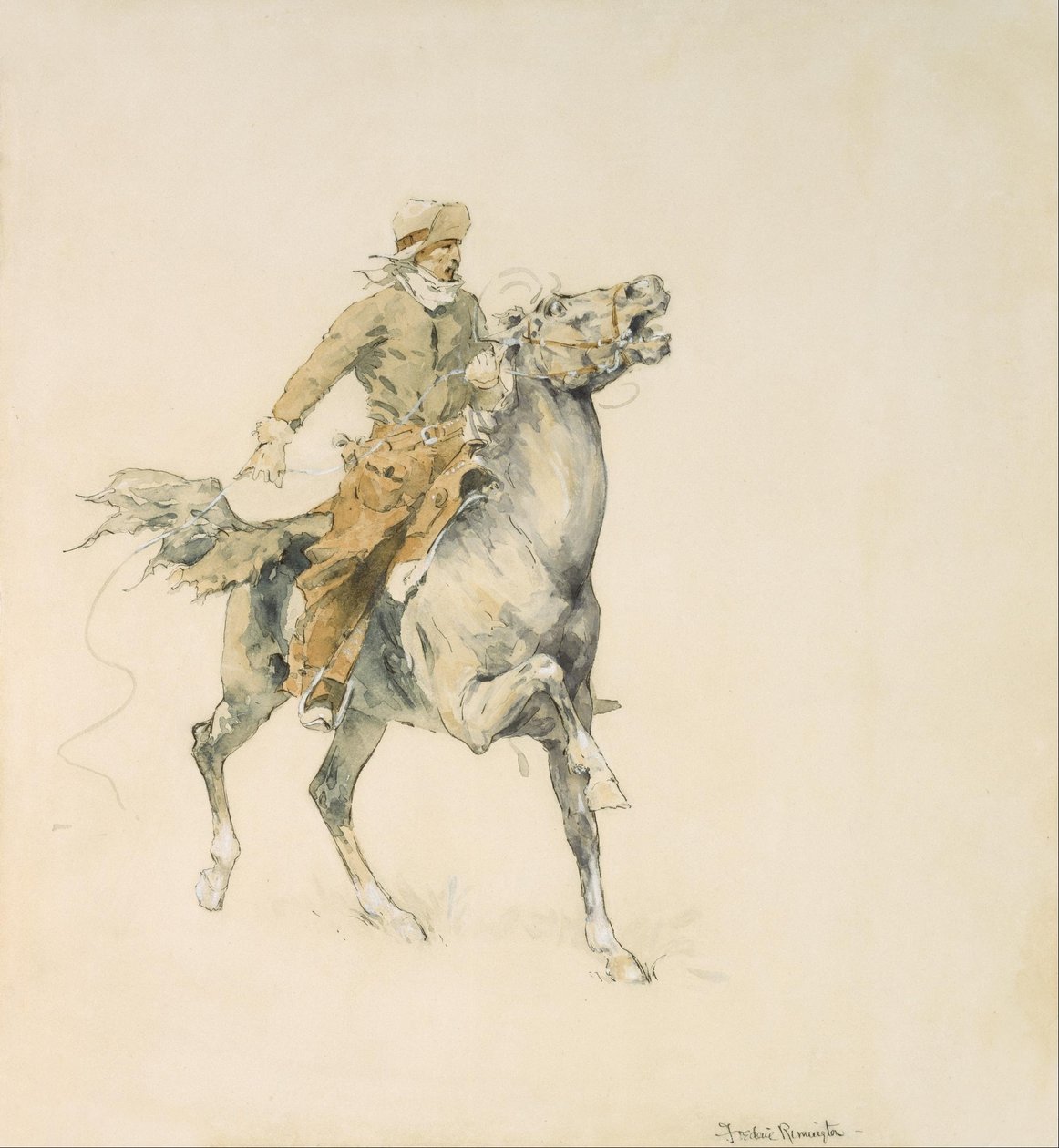 Il Cowboy da Frederic Remington