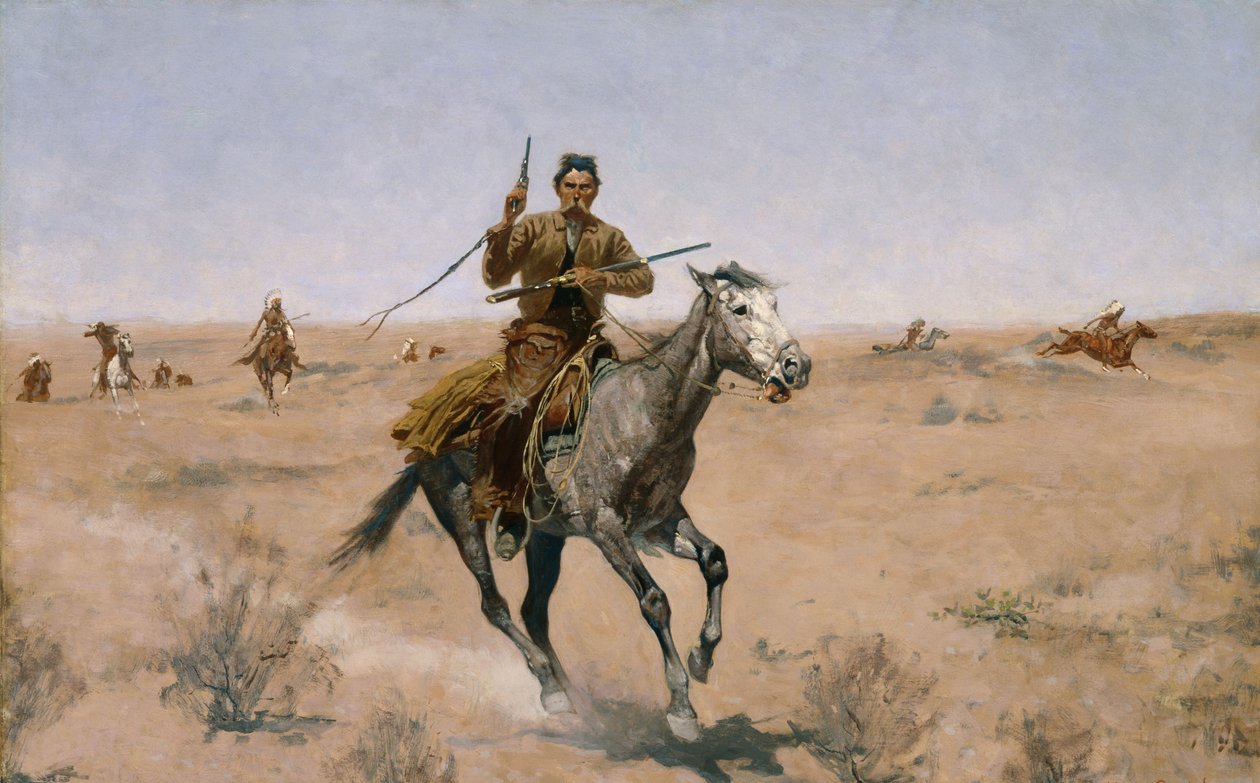 Il volo da Frederic Remington