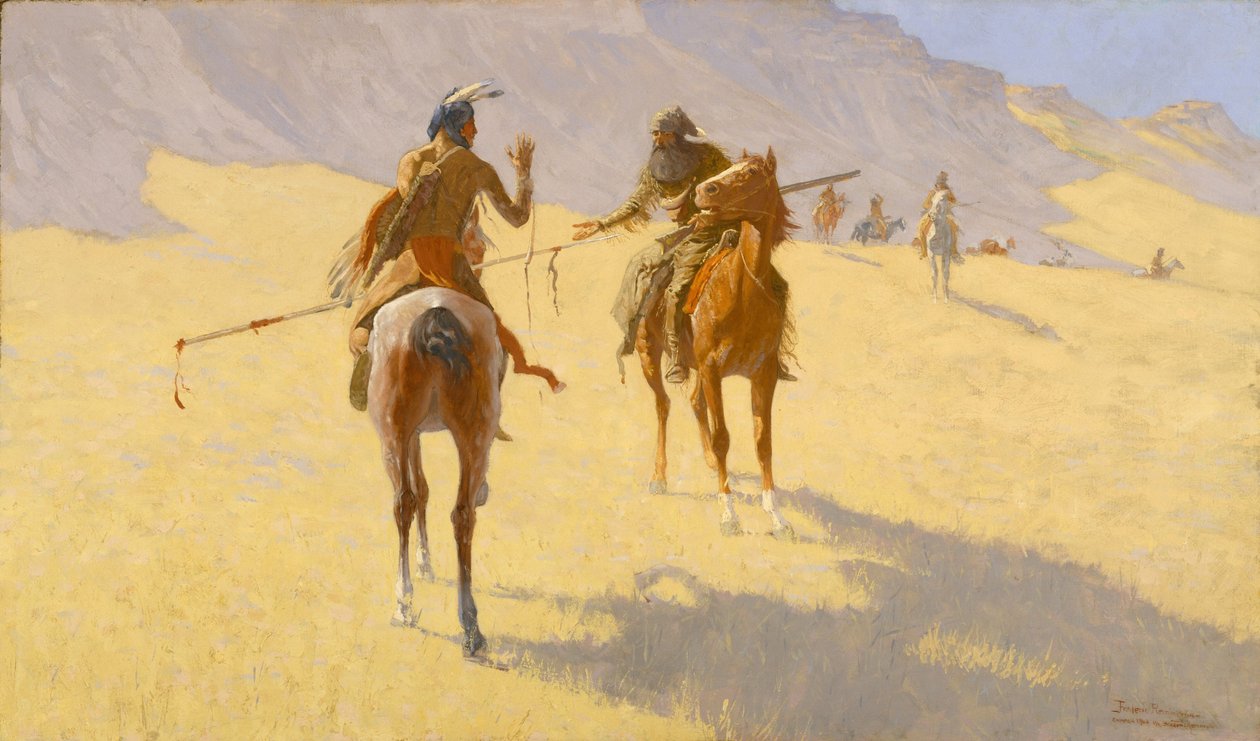Il Parley da Frederic Remington