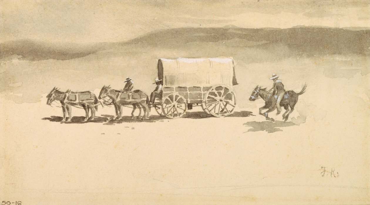 Senza titolo da Frederic Remington