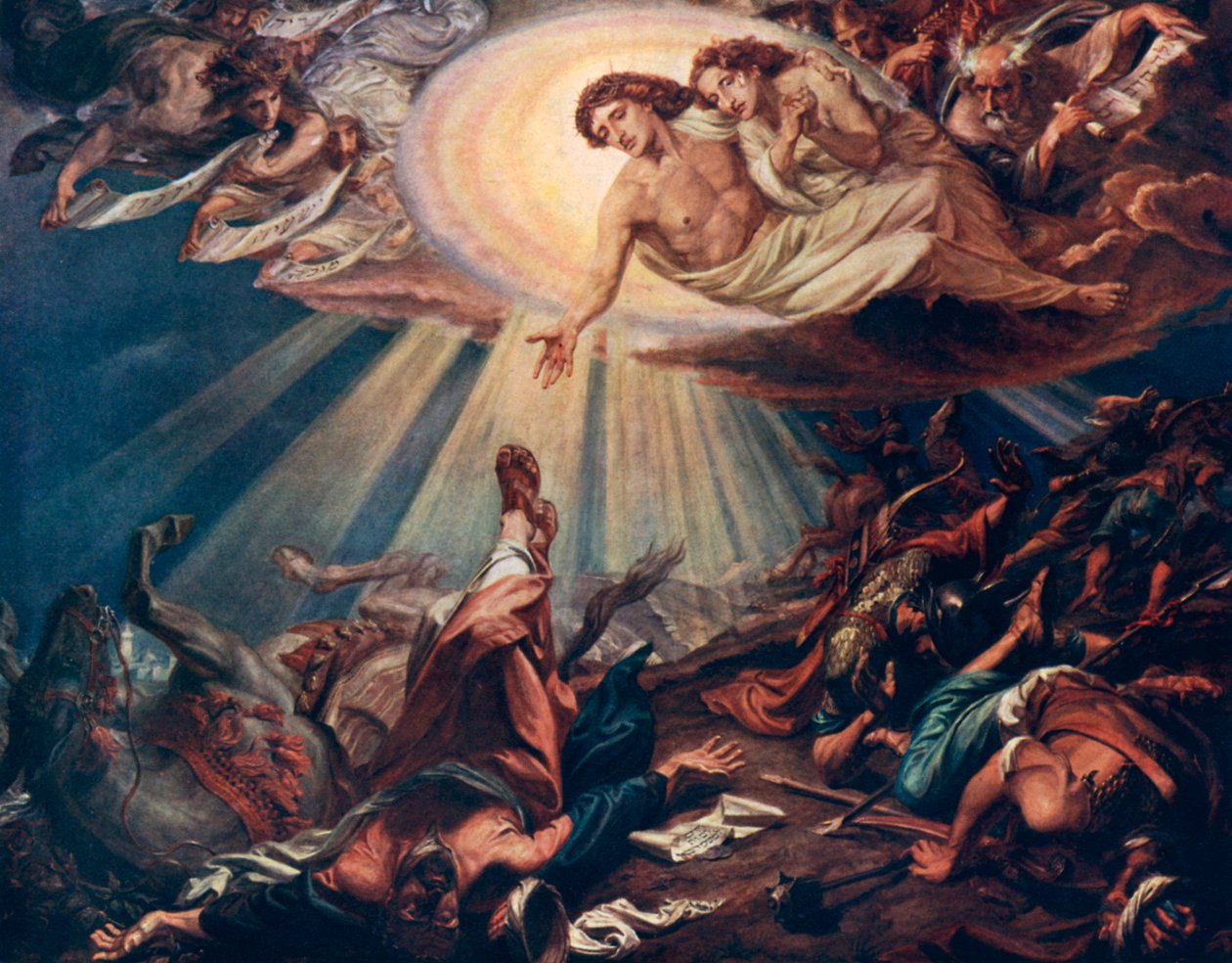 La conversione di Saulo di Tarso, 1926 da Frederic Shields